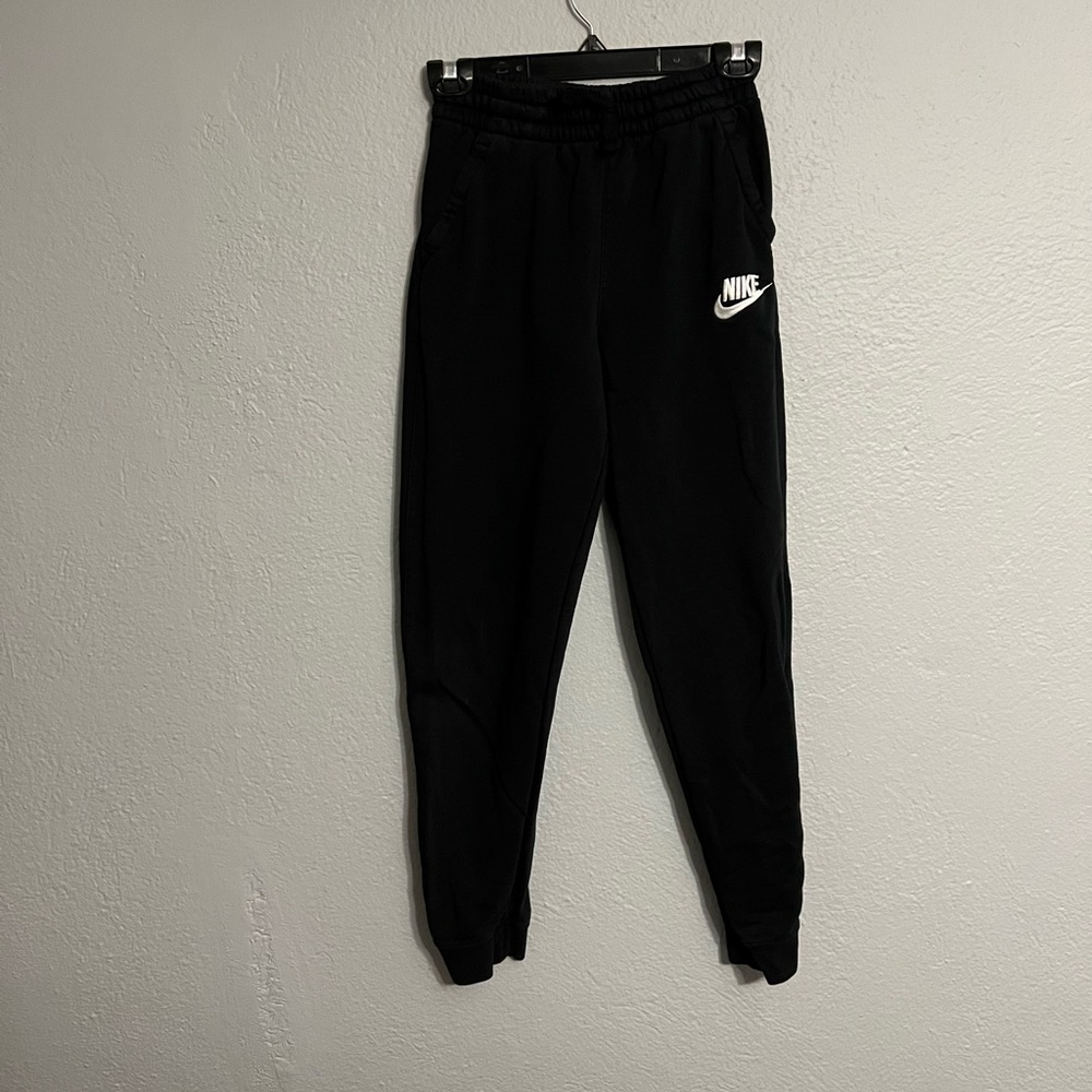 Nike Standard Fit Sweatpants Joggers Tight Ankle Youth XL Warm Lined